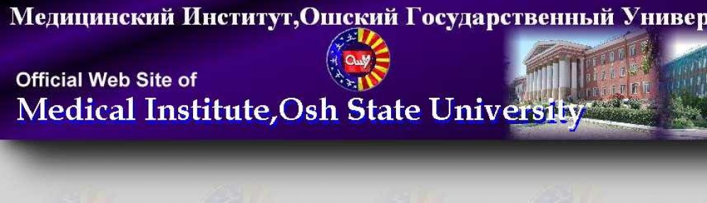 Official Website of the Medical Faculty, Osh State University